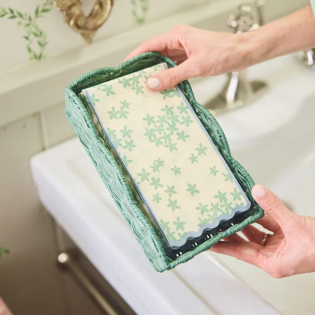 Rattan Paper Guest Towel Tray - Image 6