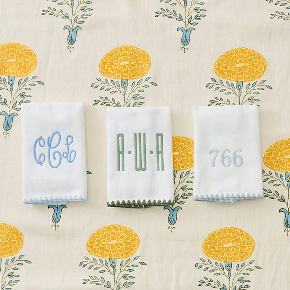 Stitched Edge Powder Bath Towels (pair) - Image 29