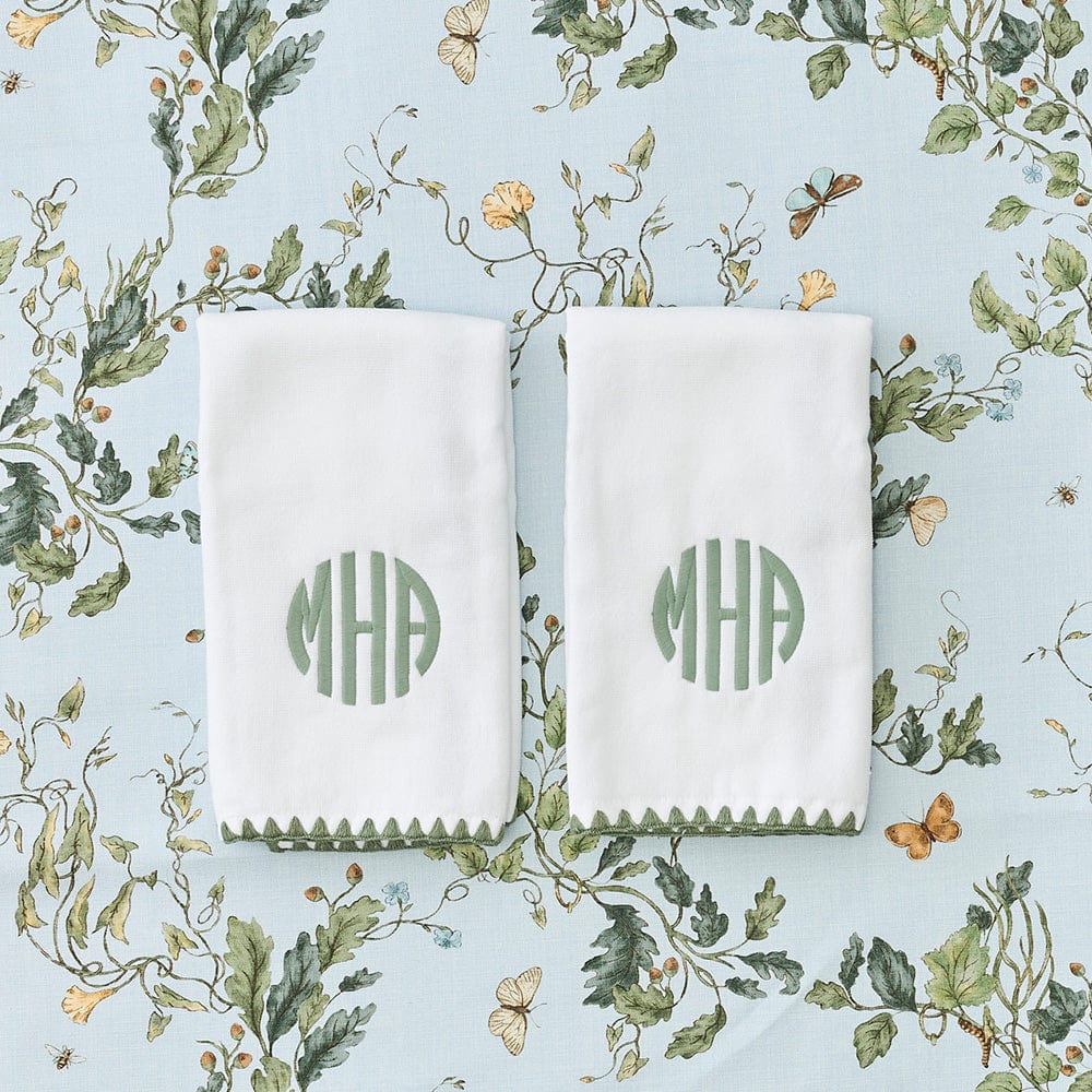 Stitched Edge Powder Bath Towels (pair) - Image 62