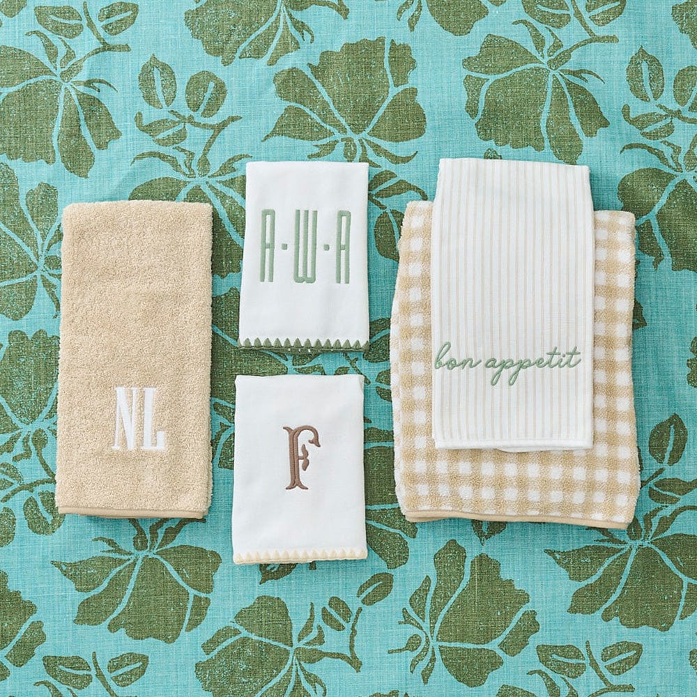 Stitched Edge Powder Bath Towels (pair) - Image 72