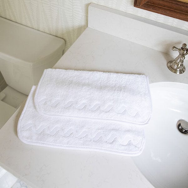 Wave Embroidered Washcloths (pair) - Image 12